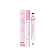Zephoco 2-In-1 Waterproof Eyeliner And Freckle Pen (Light Brown) - Smooth Application for A Natural Look, Smudge-Resistant And Long-Lasting