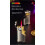 Butane Torch Lighter Windproof Jet Flame Refillable Metal Design Adjustable Flame Pink White 4
