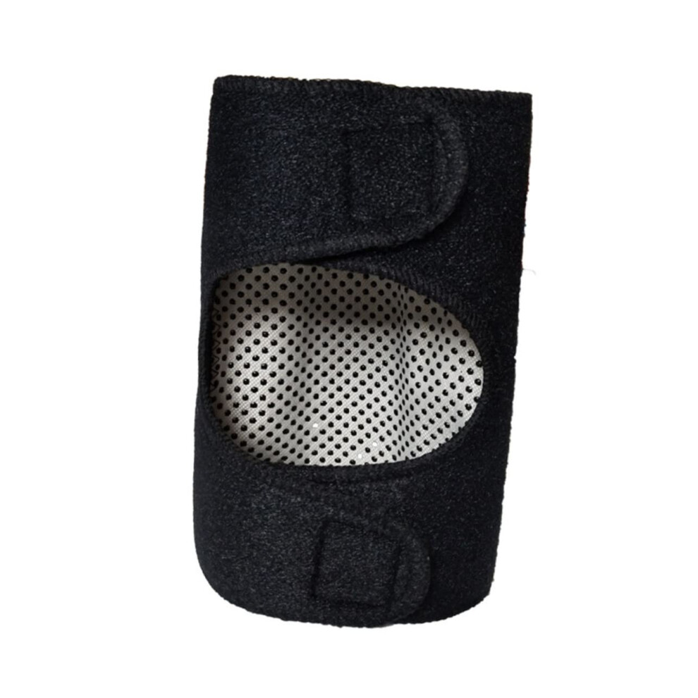 2pcs Self Heating Elbow Brace for Pain Relief, Adjustable Compression Support Sleeve, Lightweight Black