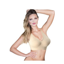 Comfortisse UpLift Bra Instant Lift & Support Padded & Seamless Size 36-38-Nude