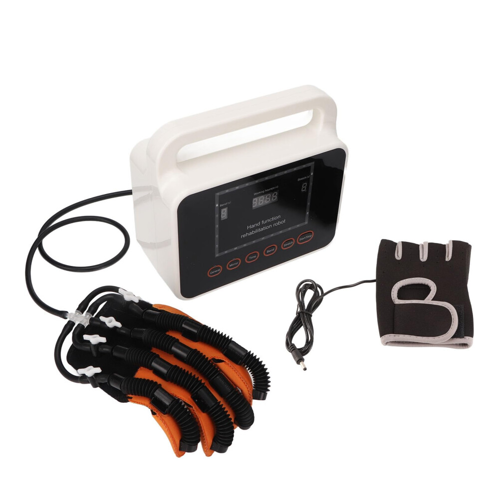 Rehabilitation Robot Glove with Pneumatic Motion Control, Adjustable Intensity for Stroke Recovery and Home Therapy