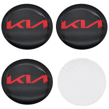 (Nueva pegatina para rueda negra y roja de 70 mm) 4 piezas 90 mm 75 70 mm 65 mm 60 mm 56 mm 54 mm Em