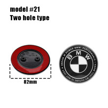(2 Thunder BlackWhite, 1 pieza) 1/2 piezas 82 mm 74 mm Emblema de capó delantero logotipo de maleter