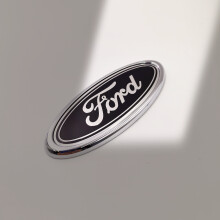 (145 mm Ford SL-BK-SL) Emblema de coche de 145 mm, placa para parrilla delantera y tapa del capó tra