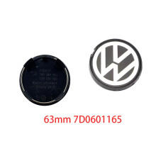 (63 mm 7D0601165) Tapas centrales de rueda, cubierta de buje, 4 piezas, 55 mm, 65 mm, 70 mm para VW
