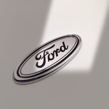 (Ford SL-BK de 145 mm) Emblema/insignia de coche de 145 mm para parrilla delantera y tapa del capó t