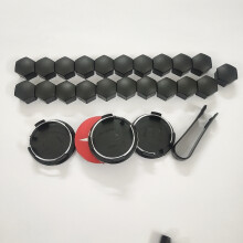 (25 Rojo Rojo Negro, China continental) 4PCS 25PCS 56 mm para Tesla Model 3 Y S/X nuevo Model Y Juni