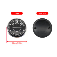 (1 pieza de 82 mm, Thunder All Black) 1/4/7 piezas Cubierta central del cubo de rueda del coche Adhe
