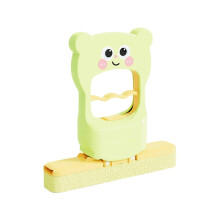 Mini Handheld Mop with Self‑Squeeze Design, Cute Cat Pattern Sponge Cleaner for Kitchen and Bathroom