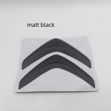 (negro mate 10 cm) 1 unidad Letras metálicas 3D para Citroën Emblema del capó delantero Pegatina del