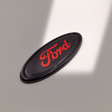(145 mm Ford BK-RD) Emblema/insignia de coche de 145 mm para parrilla delantera y tapa del capó tras