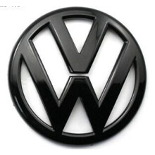 (Negro brillante trasero, China continental) Emblemas de parrilla delantera para VW Golf 6 7 MK Polo