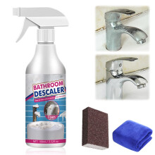 Bathroom Cleaner 2025 Upgrade Limescale Remover Spray, Multipurpose Foam Descaler for Tiles Sink Glass Fixtures (1PC)