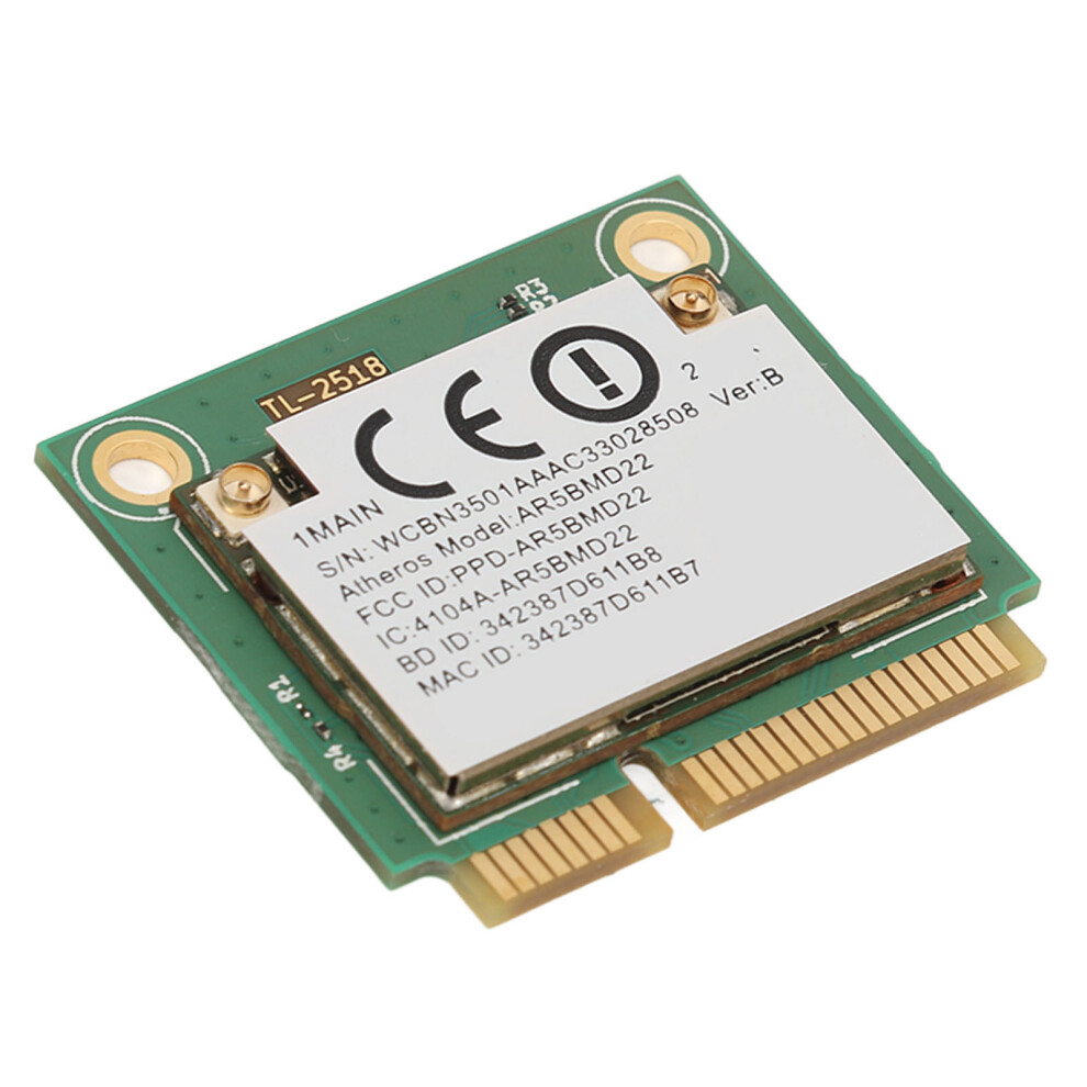 Mini Pcie 5G Wireless Card 300Mbps 2.4/5Ghz Black 4921393486775