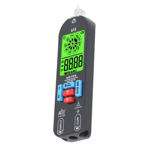 Digital Multimeter LCD 1,999 Digits 3.7V 400mAh