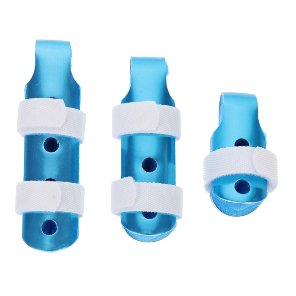 3pcs Adjustable Finger Splints for Straightening and Support, Breathable Finger Brace for Mallet and Joint Pain