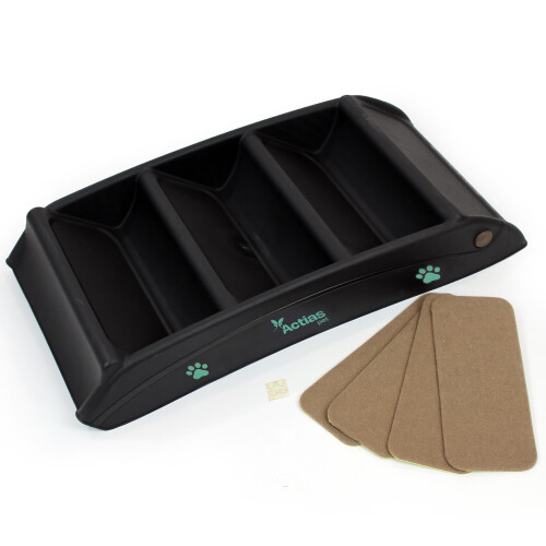 Actiaspet Lightweight Foldable Pet Stairs Black 2