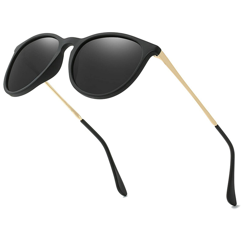 Black/Grey Polarized Reading Glasses For Men And Women 2.75X Magnifying Sunglasses Clear Vision