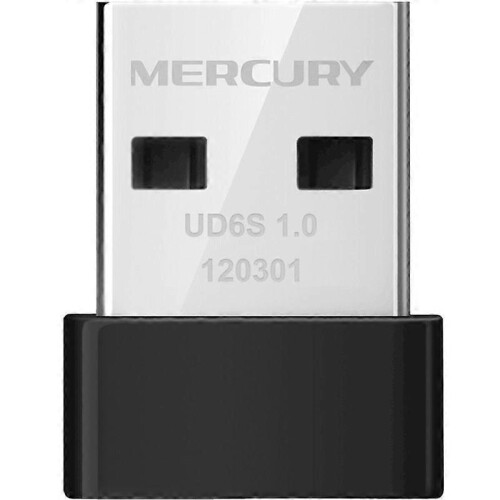 Mercury UD6S dual frequency USB wireless network card wifi receiver transmitter desktop laptop with 650M,2pack 1