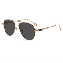 Blue Light Blocking Reading Glasses +2.75 Gold Pilot Frame Anti Glare UV Blocking Unisex Computer Readers