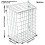 Actiasgear Medium White Front Door Letter Box Cover 2