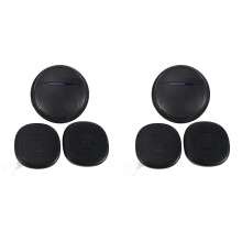 2X Campainha para CãEs de EstimaçãO Campainha de Porta Sem Fio para Treinamento de Casa com Sensor Movimento (Receptor e Transmissor) Ferramenta de