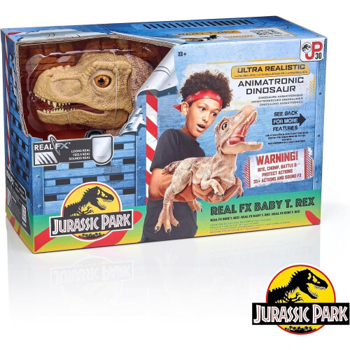 Jurassic Park Real FX Baby T.REX Dinosaur Figure 1