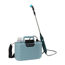 Electric Plant Sprayer 5L Blue 60cm Wand 3 Nozzles