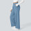 Women's wide-leg stretch work pants,  business-Light Gray XL 7