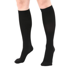 Compression Socks 3040mmHg for Men and Women, Firm Graduated Knee Medical Support Black S