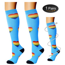 Graduated Compression Socks for Men and Women 1520mmHg Running Travel Varicose Veins Pregnancy