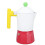 Moka Stove Coffee Maker 150ml Red Compact 2
