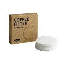 51mm Espresso Filter Paper Discs 100 Pack for Portafilter, Disposable Coffee Filter Papers for Consistent Extraction Flow