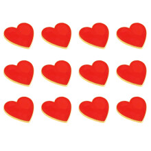 Unique Alloy Heart Pin Ideal For Gift Giving And Outfit-Gold 12