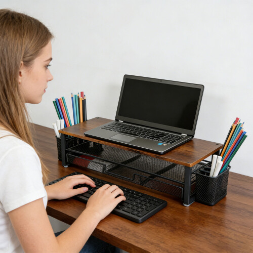Small Computer Stand With 15.5cm Height And Grip Base-jinshu 1