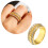 Diamonds Embedded Geometric Rings Pyramid Designs Unisex-7 3