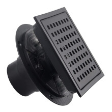 Stainless Steel Floor Drain Replacement Hair-Black 11cm