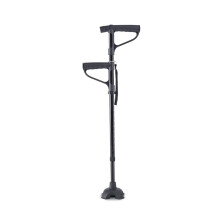 Lightweight Adjustable Walking Cane for Seniors with Ergonomic Grip and Nonslip Four Claw Base