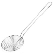 Stainless Steel Oil Separator Mesh Spoon Multifunctional Mesh Strainer for Fryers UseZZ58