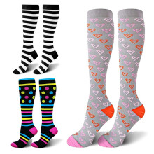 2030 mmHg Medical Compression Socks for Men and Women, Graduated Support 3Pair Pack for Travel, Running, Work