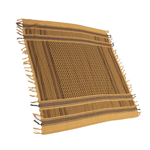 Shemagh Scarf Cotton A5 Deep Wolf Brown Arab 2