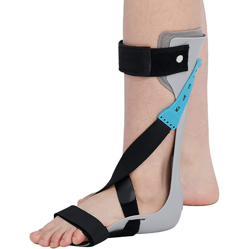 Ankle Foot Orthosis for Foot Drop, Adjustable Right Medium Brace with Half Palm Support and Forefoot Control