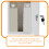 Versatile White Wall Mount Milk Case for Home Storage 4