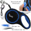 Retractable Dog Training Lead 5m Extendable Blue 3