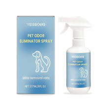 Pet Deodorizing Spray - Powerful Odor Neutralizer for Litter Boxes, Beds & Cars | Pet-Safe, Long-Lasting Freshness | 237ml