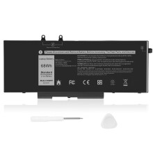 3HWPP Laptop Battery for Dell Latitude 5401 5410 5411 5501 5510 5511 Precision 3541 3551 Inspiron 7706 2-in-1 Inspiron 17 7500/7506 2-in-1 Black 10X1J