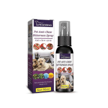 Pet Safe Anti-Chewing Bitter Spray - Long-Lasting Indoor Repellent with Natural Tea & Olive Extracts to Prevent Furniture Biting & Scratching, Non-Tox