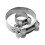 2 Pack Reinforced Clamps for 80-85mm Galvanized Steel Pipe 5