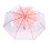 Automatic Umbrella 8 Ribs, 12.3oz Pink Transparent 1
