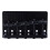 5-String Bass Bridge, Thickened Tailpiece, Black 16